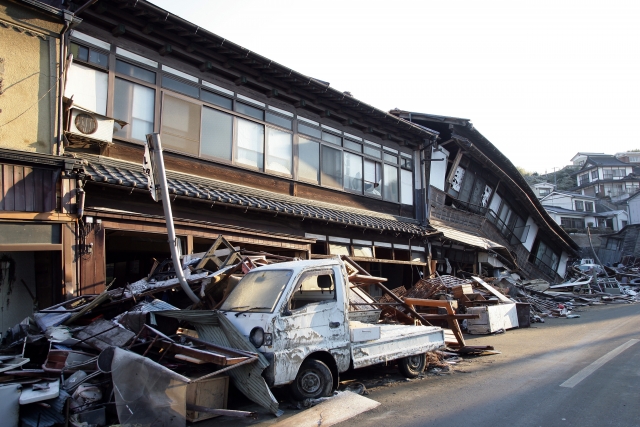 巨大地震発生時の交通事情