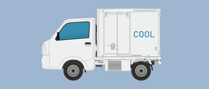 冷凍冷蔵車が活躍する物流の輸送フィールド