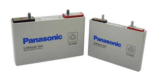 Panasonic製の車載用角形リチウムイオン電池...ザ・トラック