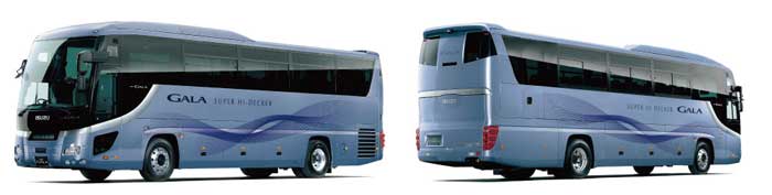 いすゞ「ガーラ」貸切バス12m車フラグシップモデル...ザ・トラック
