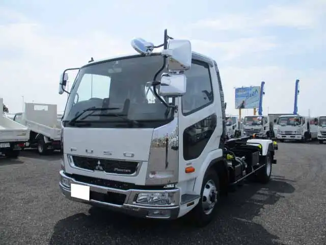 三菱 ファイター 中型/増トン アームロール ツインホイスト 2KG-FK72F の中古トラック【車両No.95527】