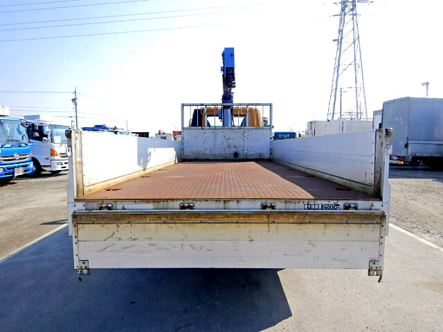 三菱 ファイター 中型/増トン クレーン付き(ユニック) 床鉄板 アルミブロック｜画像3