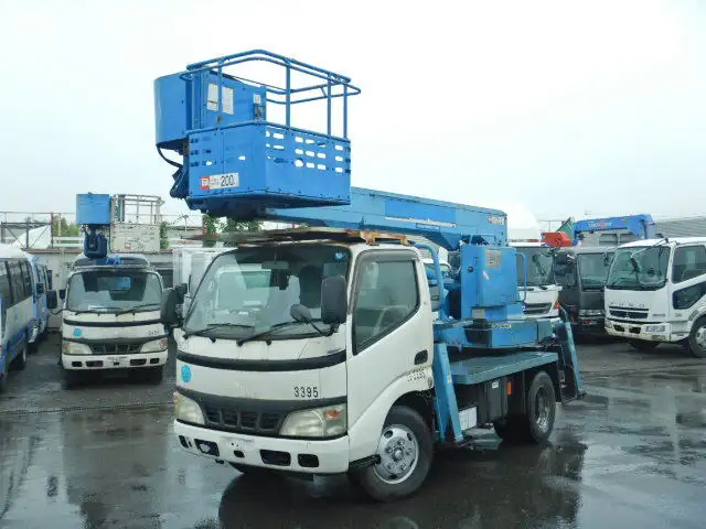 日野 デュトロ 小型 高所・建柱車 高所作業車 PB-XZU301E の中古トラック【車両No.95570】