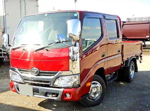 トヨタ ダイナ 小型 平ボディ Wキャブ 床鉄板 の中古トラック【車両No.95497】