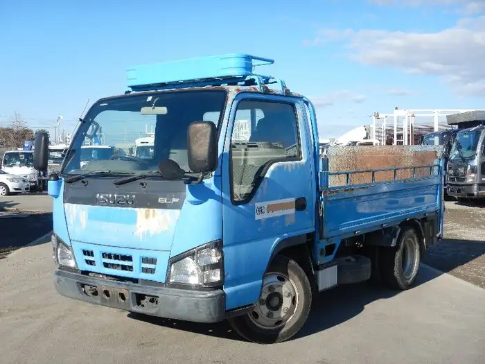 いすゞ エルフ 小型 平ボディ パワーゲート PB-NKR81A の中古トラック【車両No.95534】