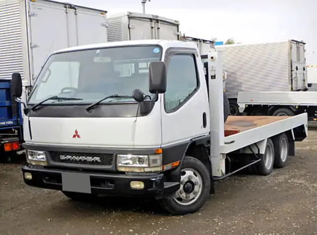 三菱 キャンター 小型 車両重機運搬 ラジコン ウインチ の中古トラック【車両No.95652】