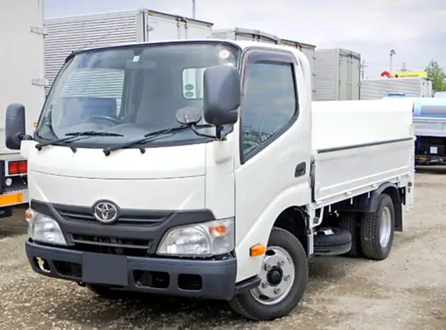 トヨタ トヨエース 小型 平ボディ パワーゲート 床鉄板 の中古トラック【車両No.96361】
