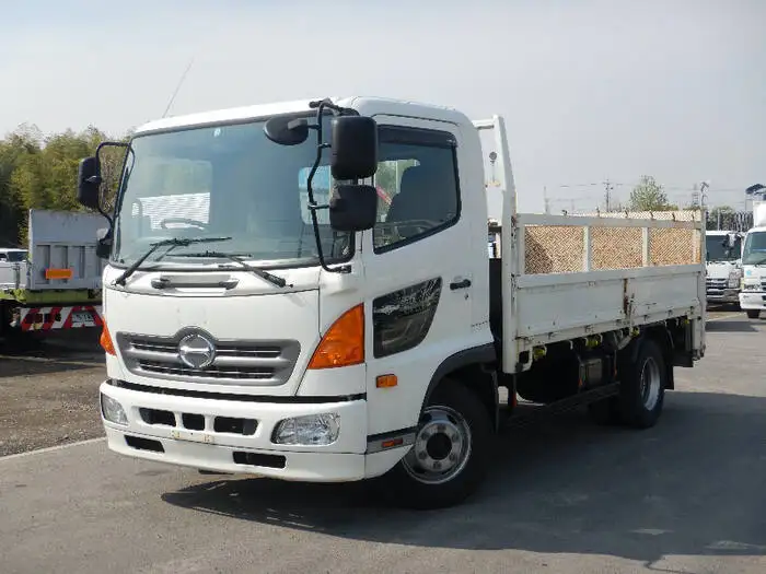 日野 レンジャー 中型/増トン 平ボディ パワーゲート 床鉄板 の中古トラック【車両No.96392】