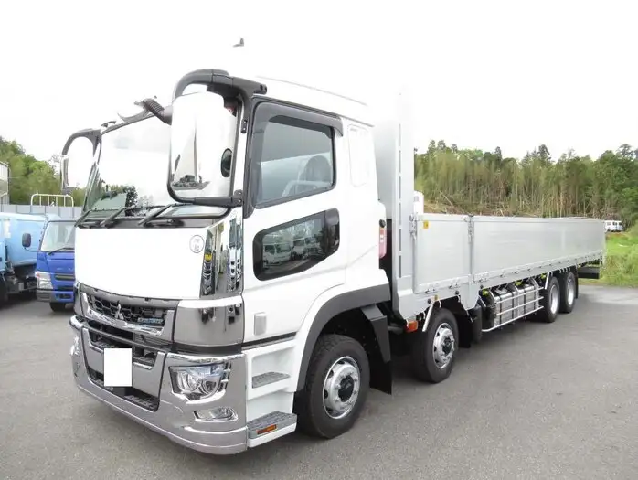 三菱 スーパーグレート 大型 平ボディ ハイルーフ アルミブロック の中古トラック【車両No.96581】