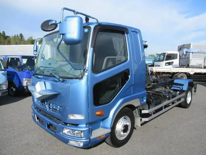 三菱 ファイター 中型/増トン アームロール ベッド TKG-FK61F の中古トラック【車両No.96929】