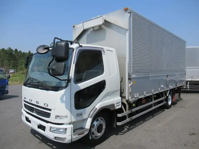三菱 ファイター 中型/増トン ウイング エアサス ベッド の中古トラック【車両No.96930】
