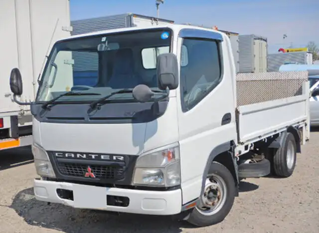 三菱 キャンター 小型 平ボディ パワーゲート PA-FB70BB の中古トラック【車両No.96977】
