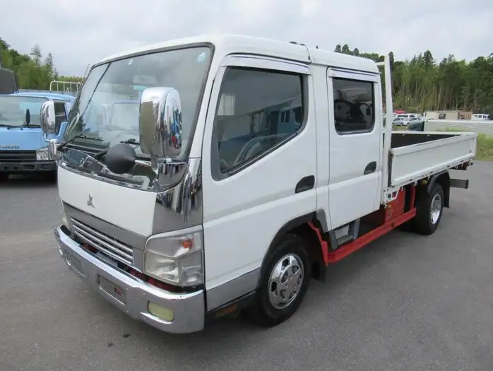三菱 キャンター 小型 平ボディ Wキャブ PA-FE82DE の中古トラック【車両No.97137】