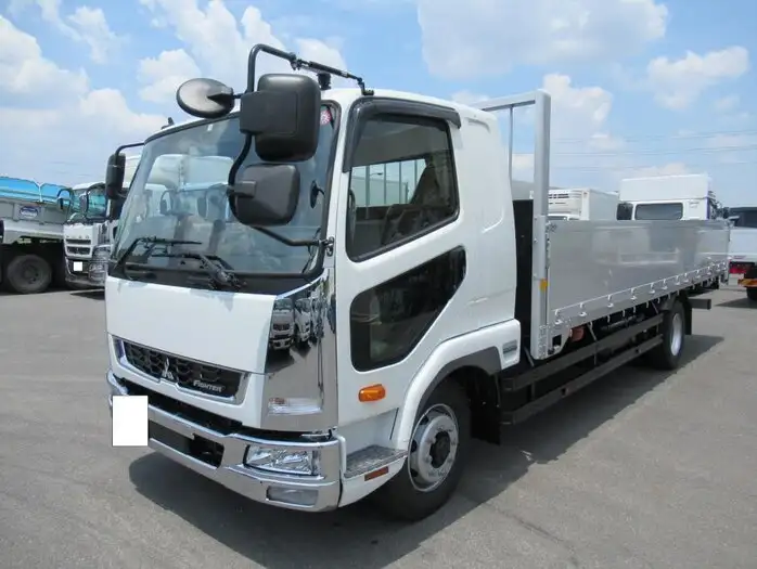 三菱 ファイター 中型/増トン 平ボディ アルミブロック ベッド の中古トラック【車両No.97390】