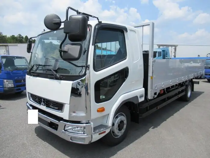 三菱 ファイター 中型/増トン 平ボディ アルミブロック ベッド の中古トラック【車両No.97399】
