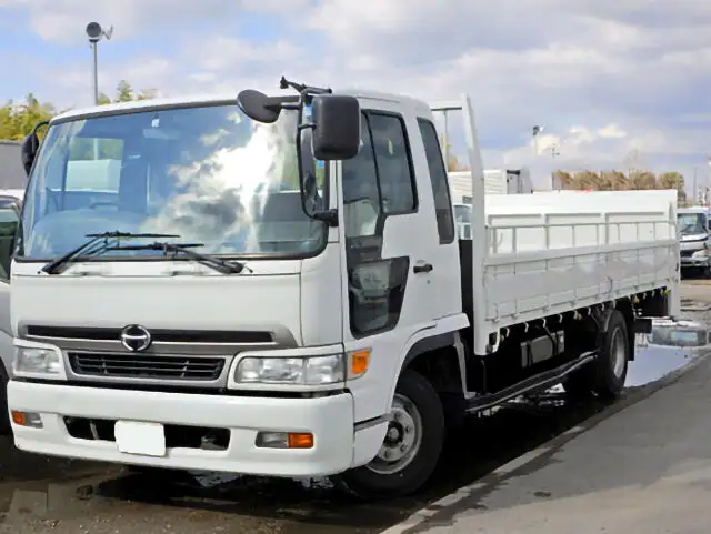 日野 レンジャー 中型/増トン 平ボディ パワーゲート ベッド の中古トラック【車両No.97397】
