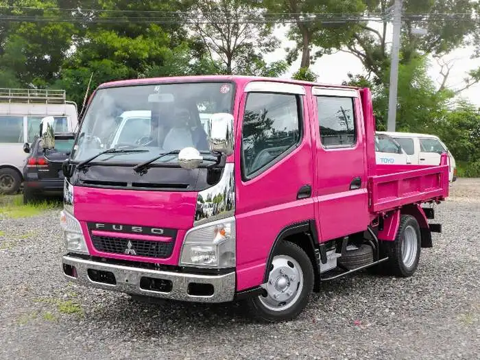 三菱 キャンター 小型 ダンプ Wキャブ BKG-FE7BSD の中古トラック【車両No.98216】