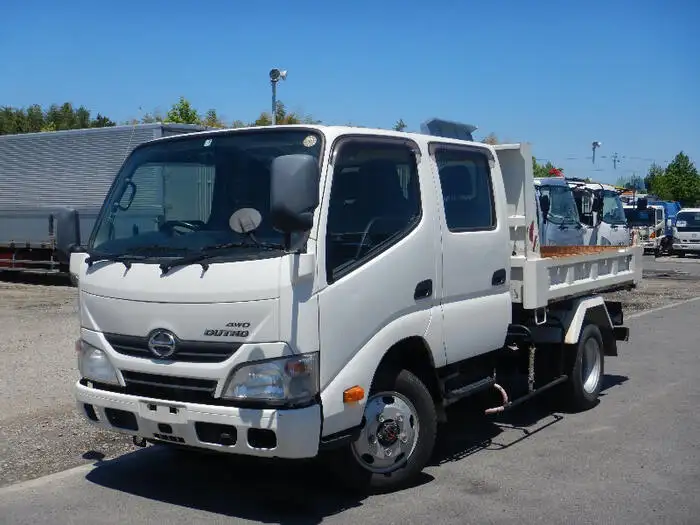 日野 デュトロ 小型 ダンプ Wキャブ TKG-XZU685M の中古トラック【車両No.98033】