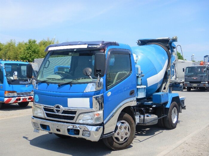 日野 デュトロ 小型 ミキサー・ポンプ ミキサー車 BDG-XZU304E - 中古