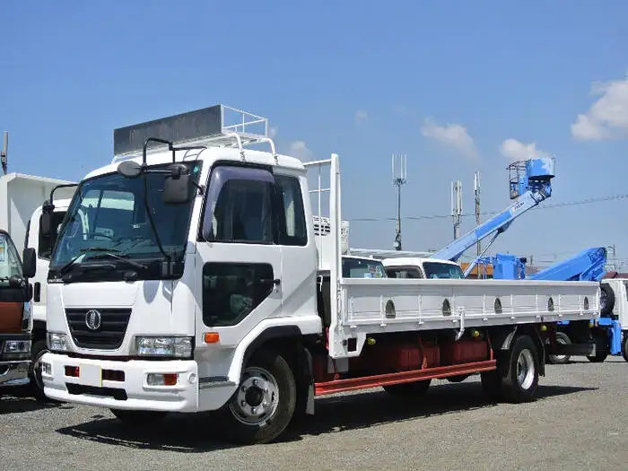 日産UD コンドル 中型/増トン 平ボディ 床鉄板 ベッド の中古トラック【車両No.98221】