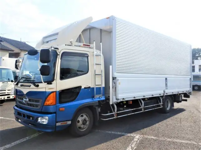 日野 レンジャー 中型/増トン ウイング パワーゲート 床鉄板 の中古トラック【車両No.98634】