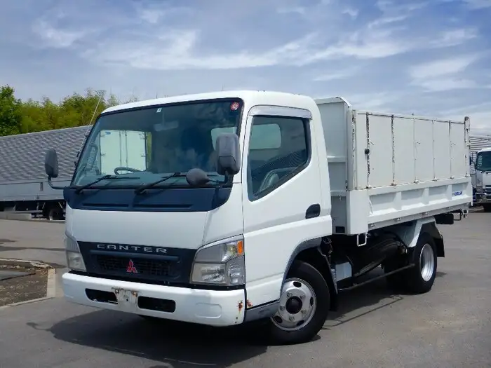 三菱 キャンター 小型 ダンプ 土砂禁 PA-FE82DC の中古トラック【車両No.98396】