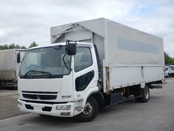 三菱 ファイター 中型/増トン ウイング 幌ウイング PA-FK71D の中古トラック【車両No.98392】