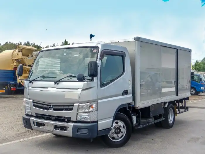 三菱 キャンター 小型 アルミバン ボトルカー サイドドア の中古トラック【車両No.98699】