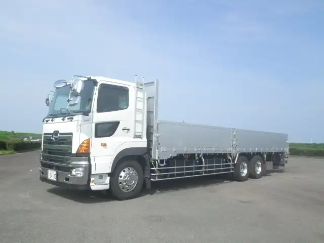 日野 プロフィア 大型 平ボディ 床鉄板 アルミブロック の中古トラック【車両No.98676】