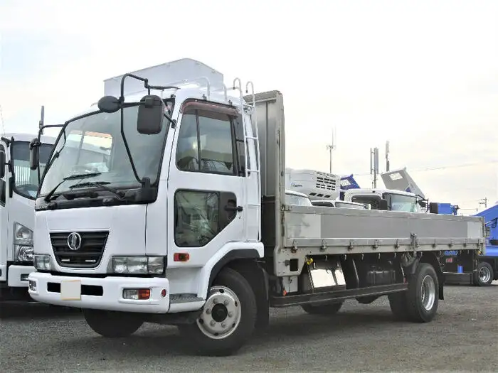 日産UD コンドル 中型/増トン 平ボディ アルミブロック ベッド の中古トラック【車両No.99174】
