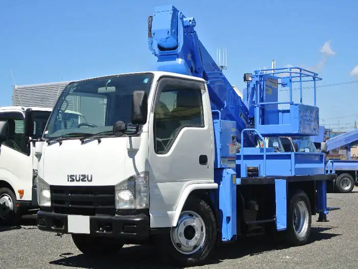 いすゞ エルフ 小型 高所・建柱車 高所作業車 BDG-NKR85N の中古トラック【車両No.100111】
