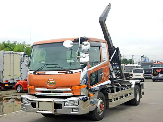 日産UD コンドル 中型/増トン アームロール ツインホイスト ベッド の中古トラック【車両No.100466】