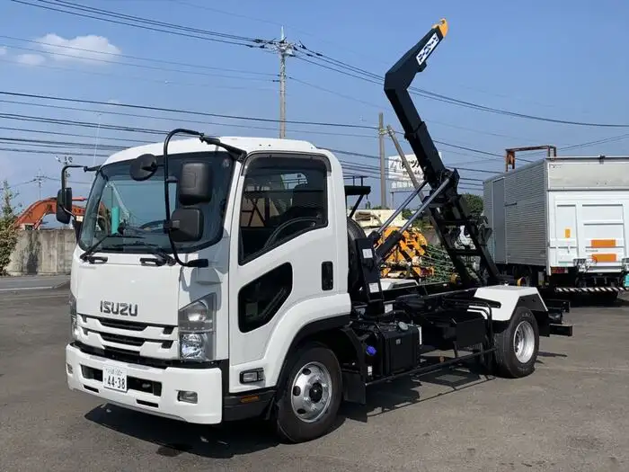 いすゞ フォワード 中型/増トン アームロール ツインホイスト 2RG-FRR90S2 の中古トラック【車両No.101237】