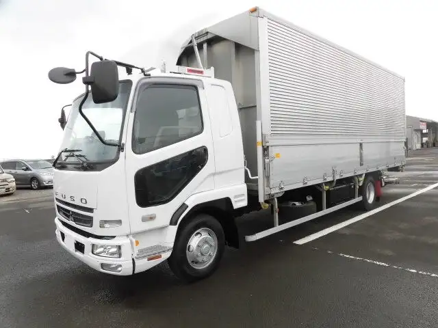 三菱 ファイター 中型/増トン ウイング パワーゲート ベッド の中古トラック【車両No.101441】