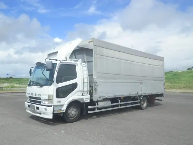 三菱 ファイター 中型/増トン ウイング ベッド KK-FK61HL の中古トラック【車両No.101466】