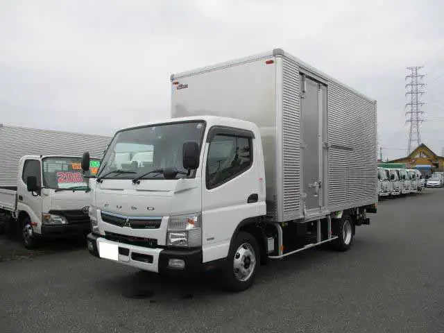 三菱 キャンター 小型 アルミバン パワーゲート サイドドア の中古トラック【車両No.101846】