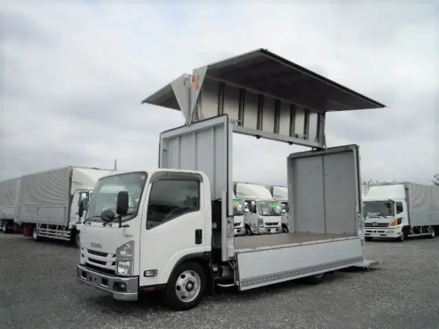 いすゞ エルフ 小型 ウイング パワーゲート TPG-NPR85AN の中古トラック【車両No.102400】