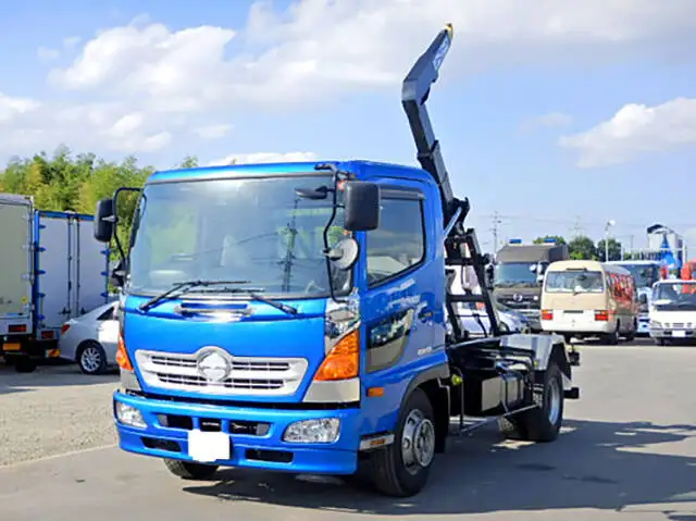 日野 レンジャー 中型/増トン アームロール ツインホイスト TKG-FC9JEAA の中古トラック【車両No.102660】