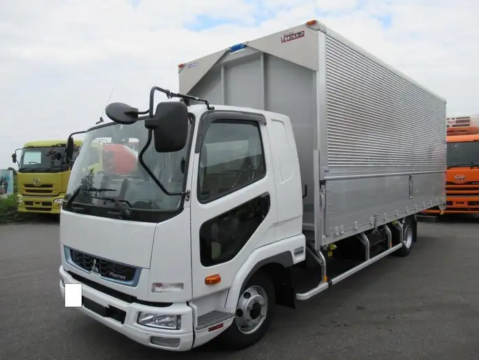 三菱 ファイター 中型/増トン ウイング エアサス ベッド の中古トラック【車両No.102964】