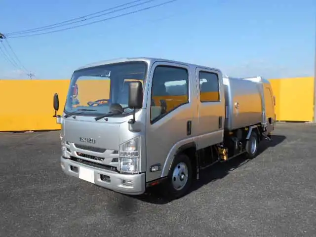 いすゞ エルフ 小型 パッカー車 Wキャブ プレス式 の中古トラック【車両No.103170】