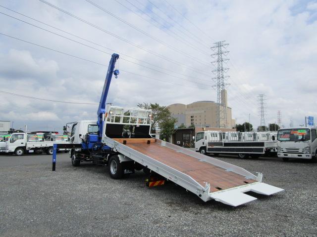 三菱 ファイター 中型/増トン 車両重機運搬 4段クレーン ラジコン｜画像5