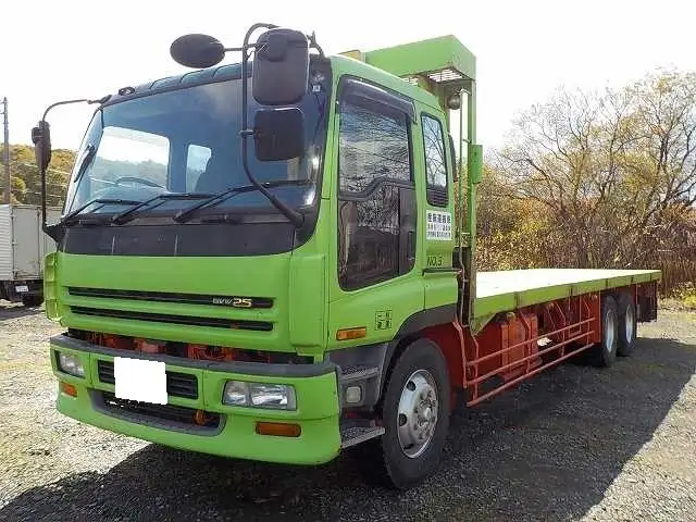 いすゞ ギガ 大型 平ボディ ベッド KC-CYZ81V1 の中古トラック【車両No.103315】