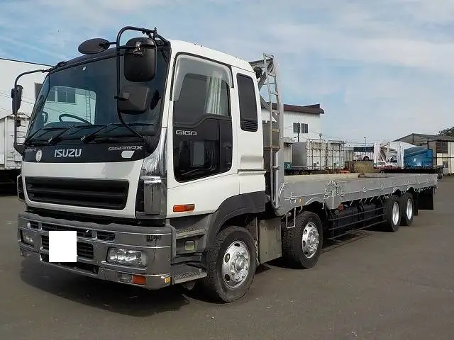 いすゞ ギガ 大型 平ボディ アルミブロック エアサス の中古トラック【車両No.103329】