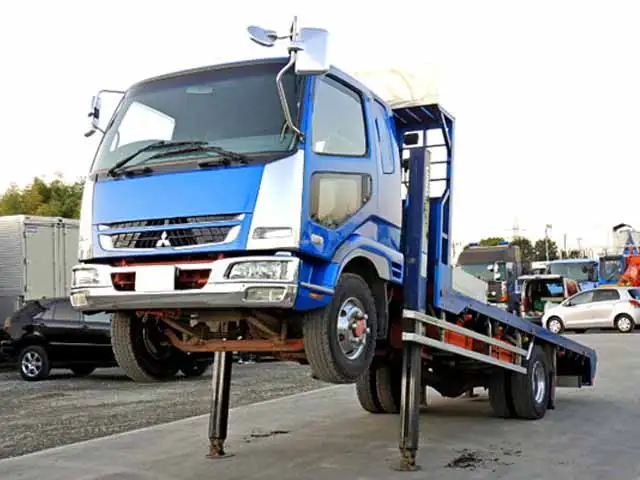 三菱 ファイター 中型/増トン 車両重機運搬 ラジコン ウインチ の中古トラック【車両No.103640】