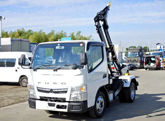 三菱 キャンター 小型 アームロール シングルホイスト 2PG-FBAV0 の中古トラック【車両No.103729】