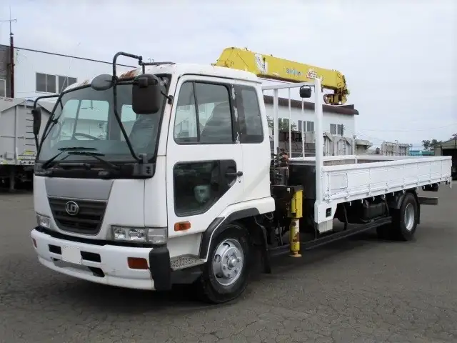 日産UD コンドル 中型/増トン クレーン付 床鉄板 4段 の中古トラック【車両No.104004】