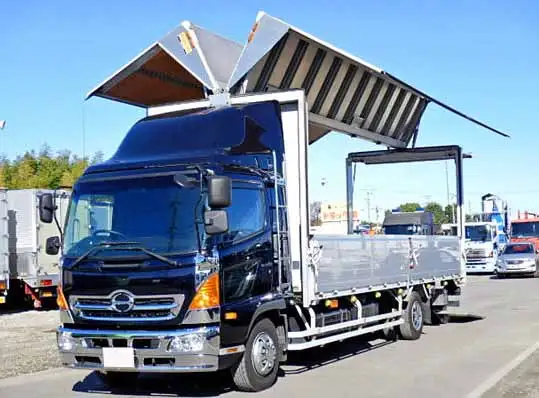 日野 レンジャー 中型/増トン ウイング パワーゲート エアサス の中古トラック【車両No.104113】