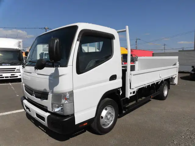 三菱 キャンター 小型 平ボディ パワーゲート 床鉄板 の中古トラック【車両No.104749】