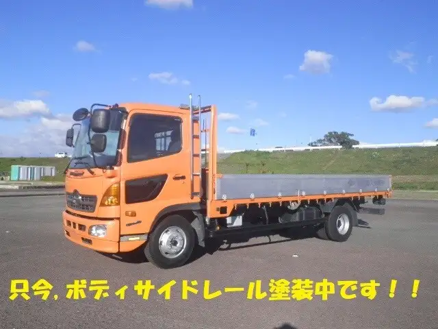 日野 レンジャー 中型/増トン 平ボディ アルミブロック TKG-FC9JJAA の中古トラック【車両No.104853】