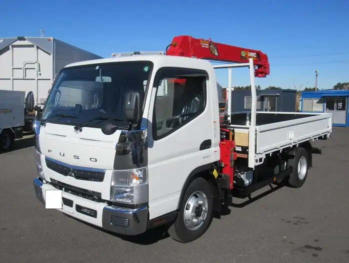 三菱 キャンター 小型 クレーン付 4段 ラジコン の中古トラック【車両No.104921】